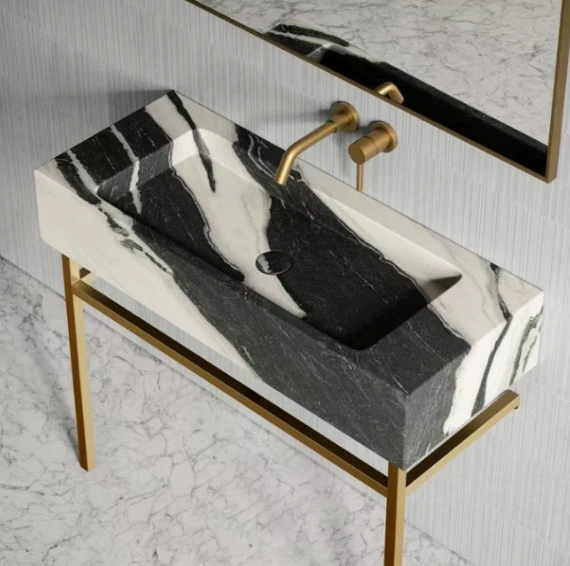 White Gold Vein Marble