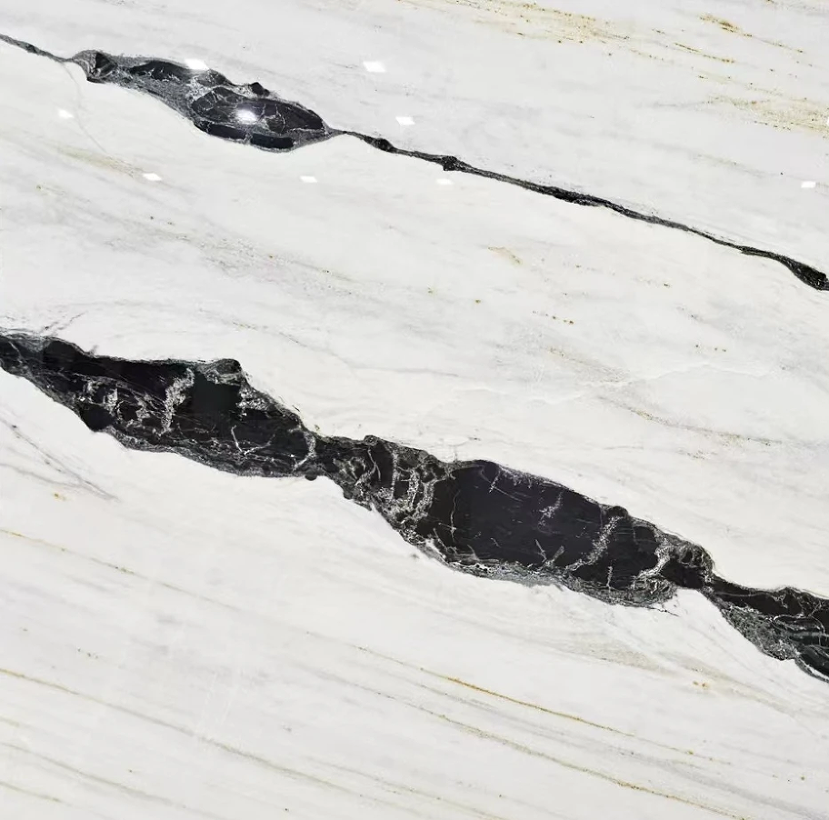 Gray Vein Marble Slab